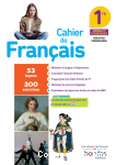 Cahier de Français 1re Générale et technologique