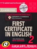Cambridge First Certificate in English 2 with Answers