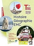 Histoire Géographie EMC Tle BAC PRO