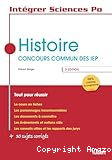 Histoire. Concours commun des IEP.