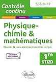 Physique Chimie & mathématiques 1re STI2D spécialité