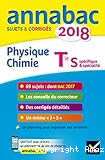 Anna bac sujets et corrigés 2018 physique chimie Tle S