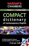 Compact dictionary of contemporary English